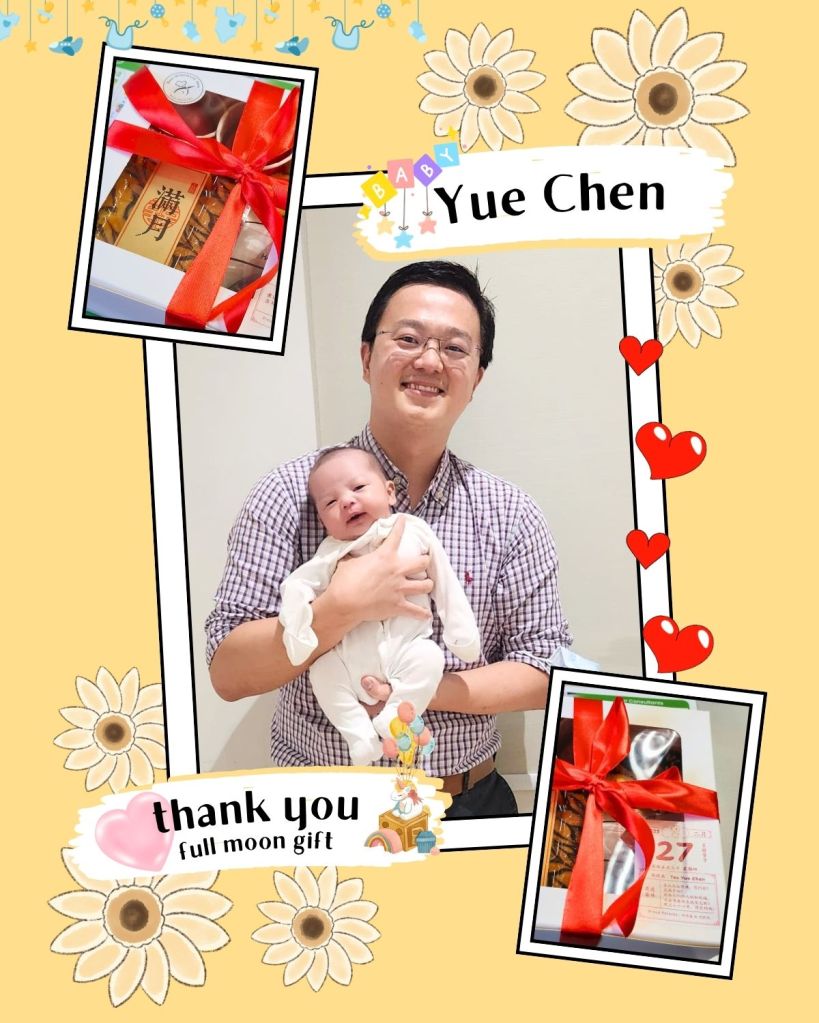 Thank You for the Full Moon Gift – Baby Yue Chen is Growing&nbsp;Strong!