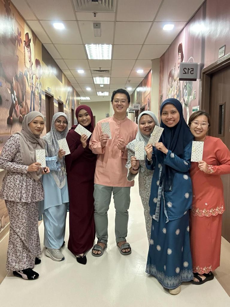 Selamat Hari Raya from the Peds Ward Pantai Hospital Batu Pahat 01