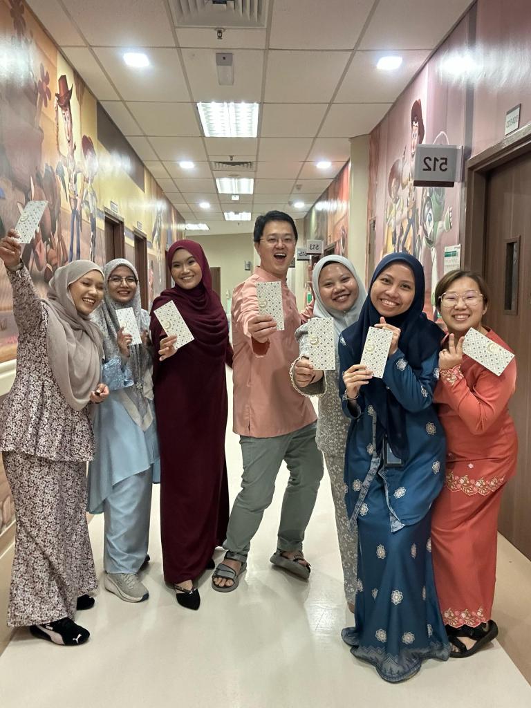 Selamat Hari Raya from the Peds Ward Pantai Hospital Batu Pahat 02