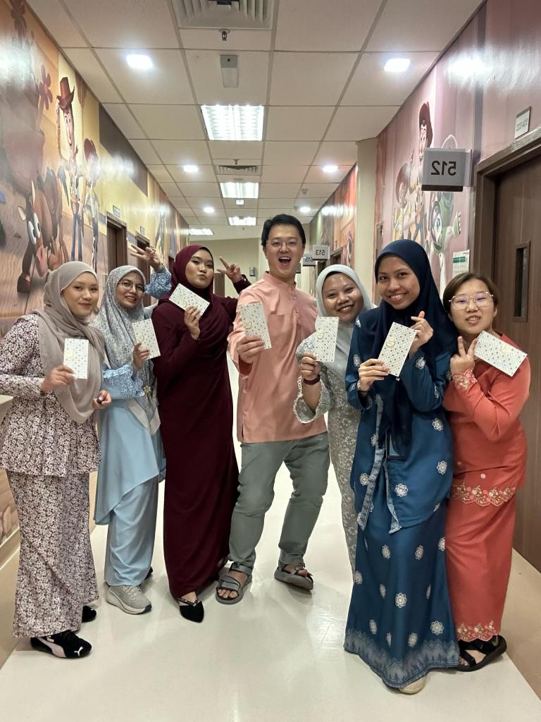 Selamat Hari Raya from the Peds Ward Pantai Hospital Batu Pahat 03