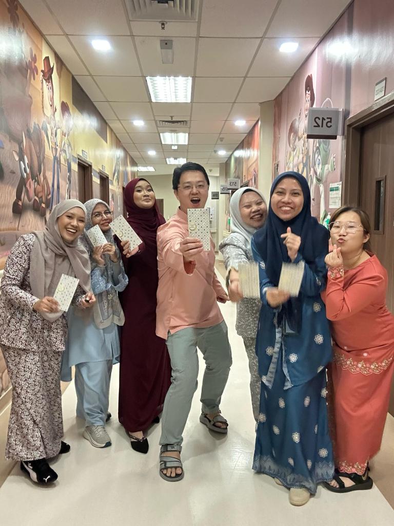 Selamat Hari Raya from the Peds Ward Pantai Hospital Batu Pahat 04