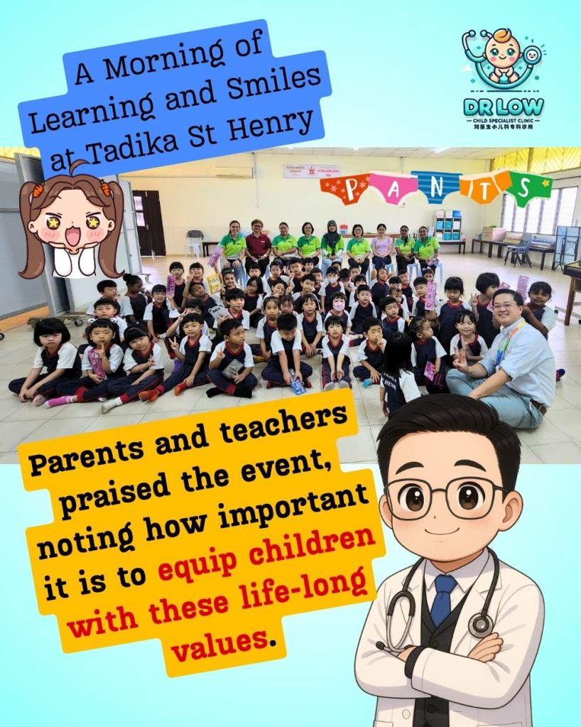 A Morning of Learning and Smiles at Tadika St Henry Batu Pahat - Dr Low Child Specialist Clinic Batu Pahat 06