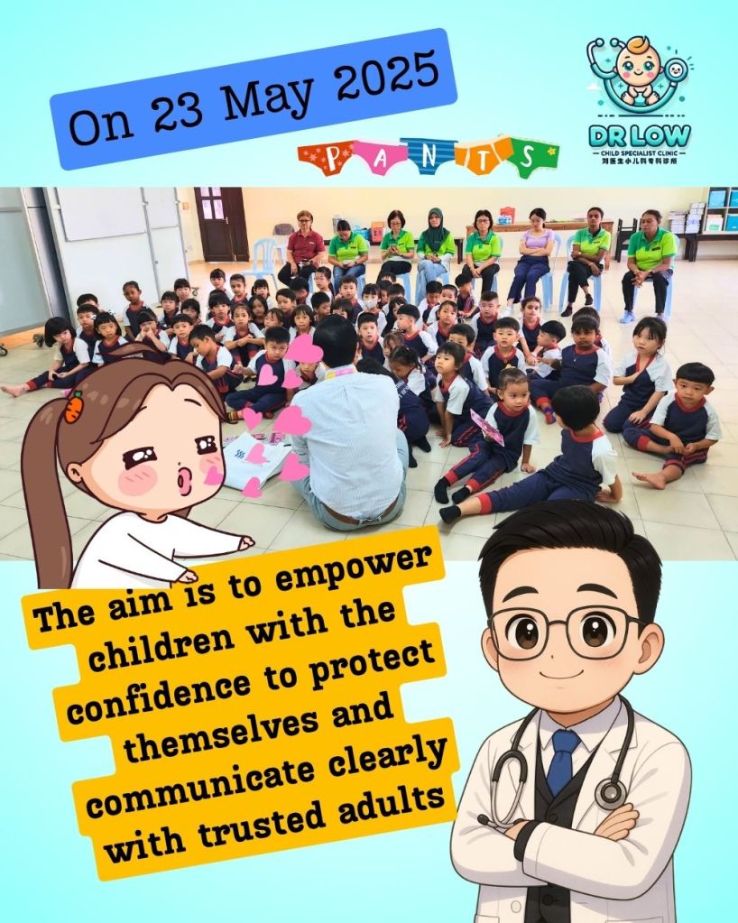 Batu Pahat P.A.N.T.S Health Talk Highlights – Teaching Batu Pahat Kids Safety Through Awareness - Dr Low Child Doctor Batu Pahat Child Specialist BP 10