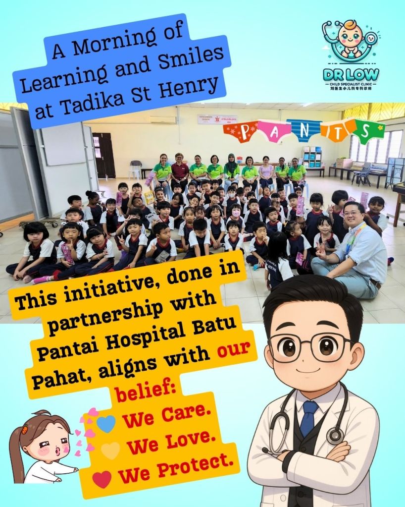 满满欢笑与收获的早晨 - 峇株巴辖 P.A.N.T.S 讲座走进Tadika St Henry Batu Pahat-刘汉尼医生峇株巴辖小儿科专科诊所 05