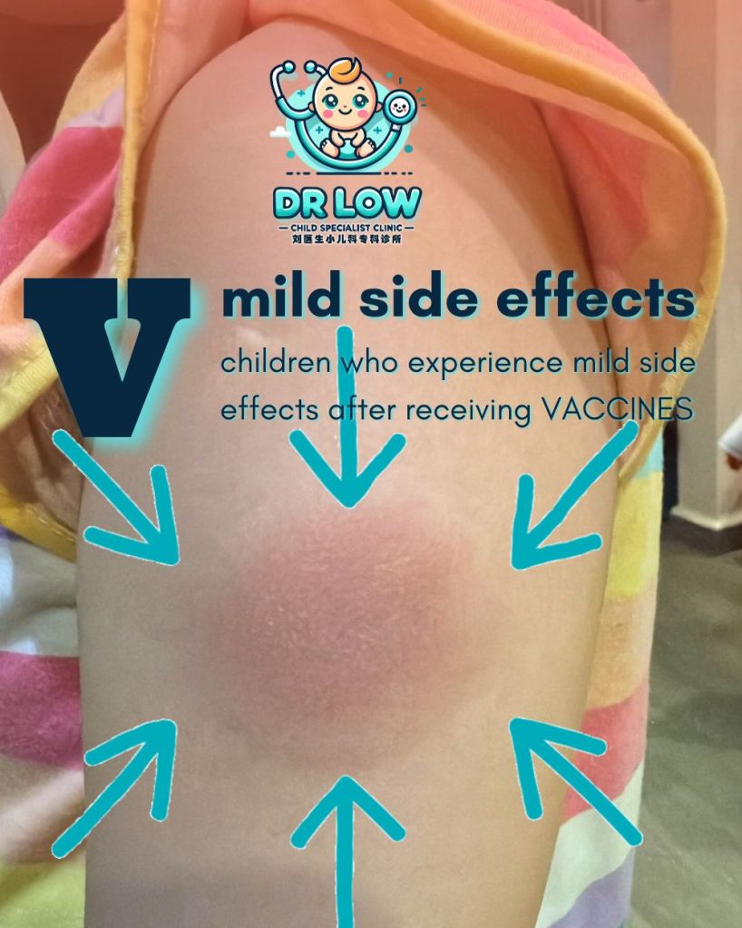 Post-Vaccination Care: What to Do If Your Child Experiences Redness or Swelling After the DT Vaccine – Dr Low Child Specialist Clinic Batu&nbsp;Pahat