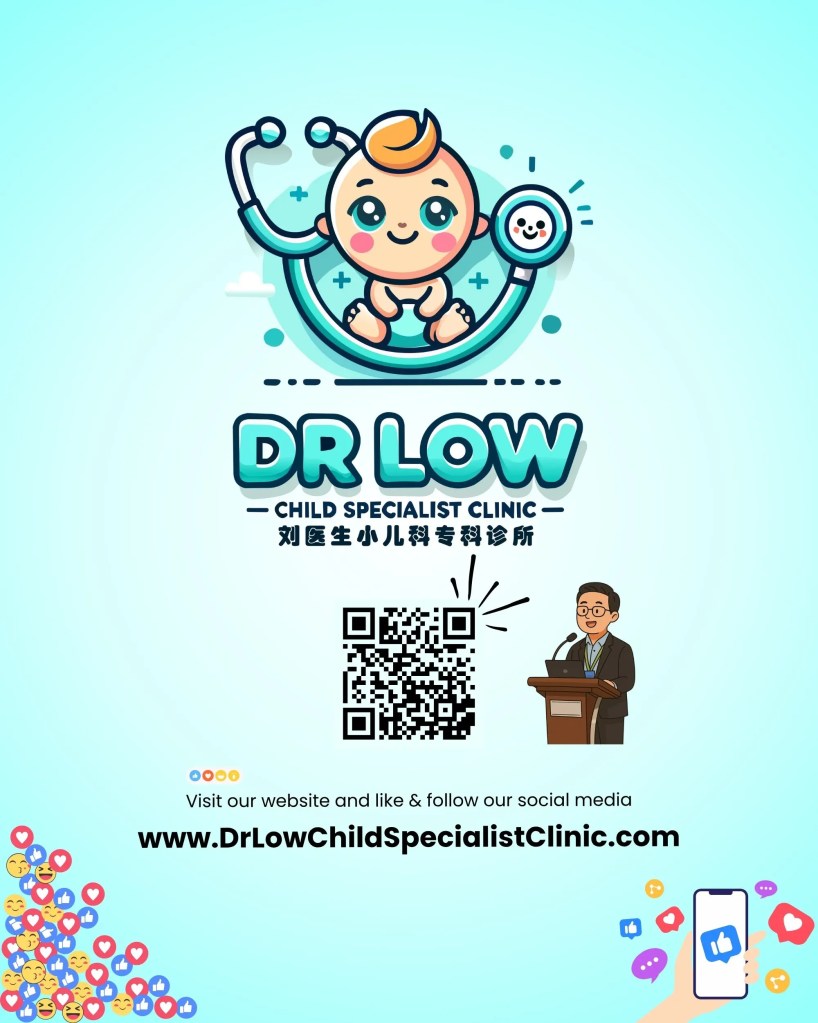 Dr Low Han Nee – Nutrition and Brain Development Talk in Johor Bahru - Child Specialist Batu Pahat Johor Malaysia - Child Doctor BP 08