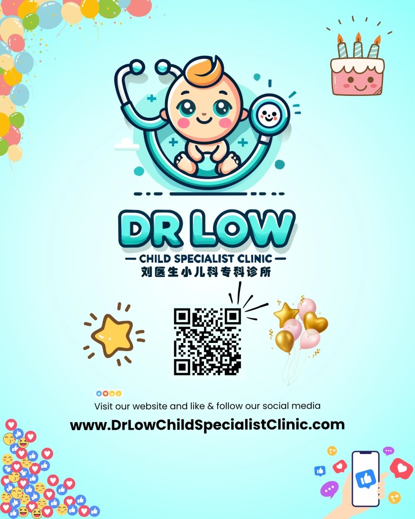 A Brave Little Fighter’s Birthday Celebration During Skin Infection Recovery in BP - Dr Low Child Specialist Clinic Batu Pahat Johor Malaysia 07