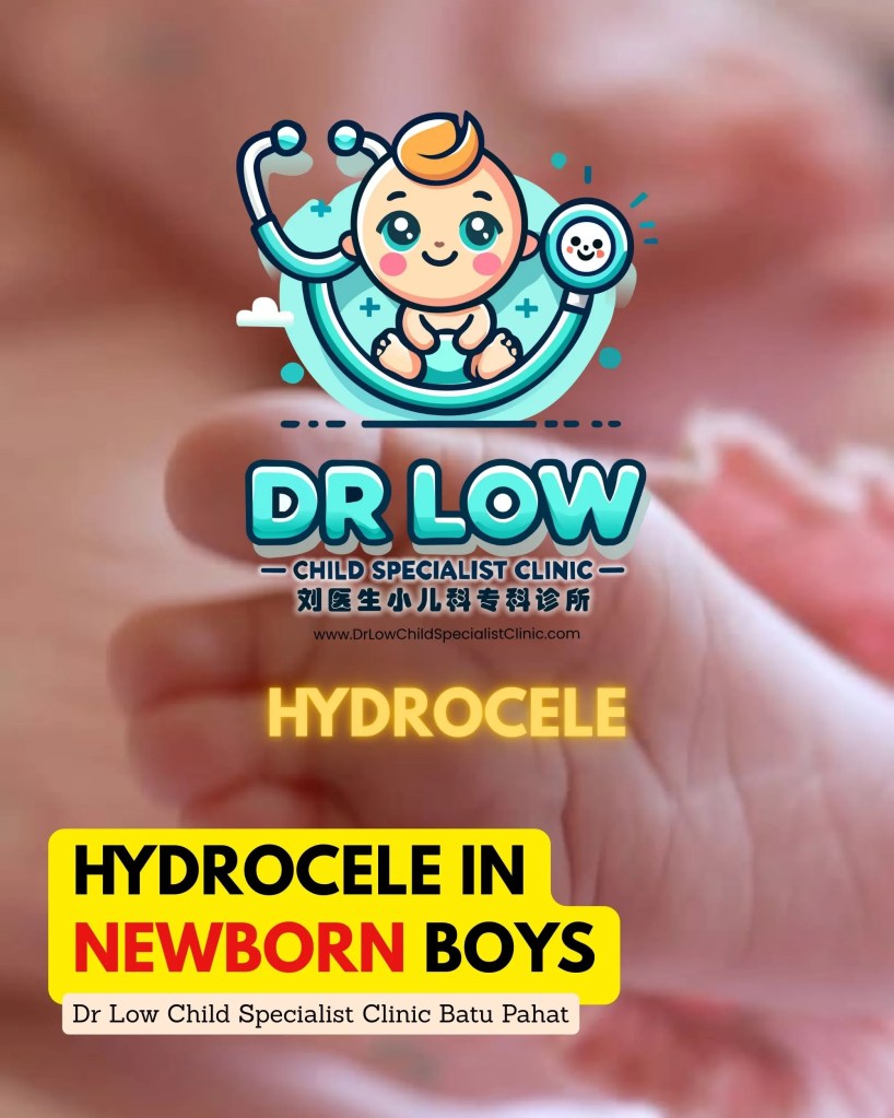 Hydrocele in Newborn Boys Batu Pahat – Diagnosis, Monitoring and Recovery at Dr Low Child Specialist Clinic Batu Pahat Johor Malaysia - Paediatrician BP 02