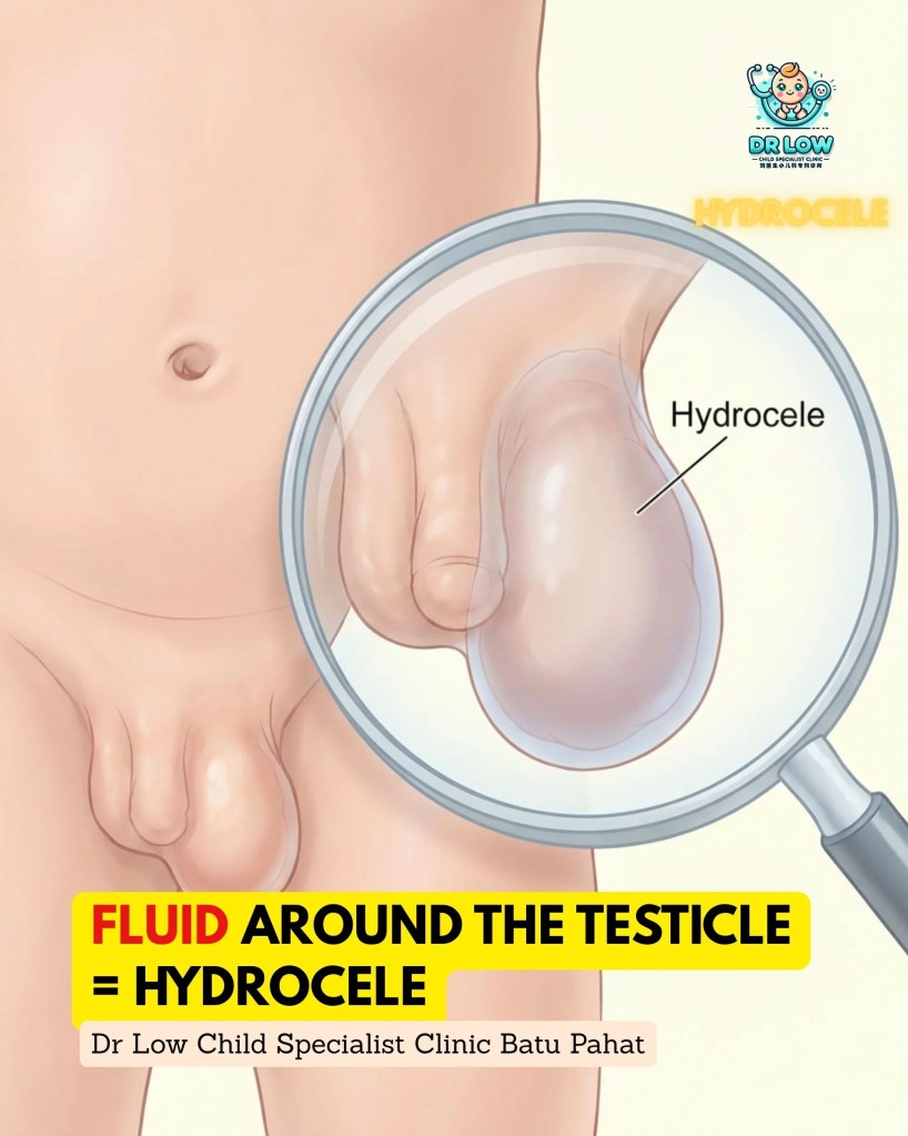 Hydrocele in Newborn Boys Batu Pahat – Diagnosis, Monitoring and Recovery at Dr Low Child Specialist Clinic Batu Pahat Johor Malaysia - Paediatrician BP 04