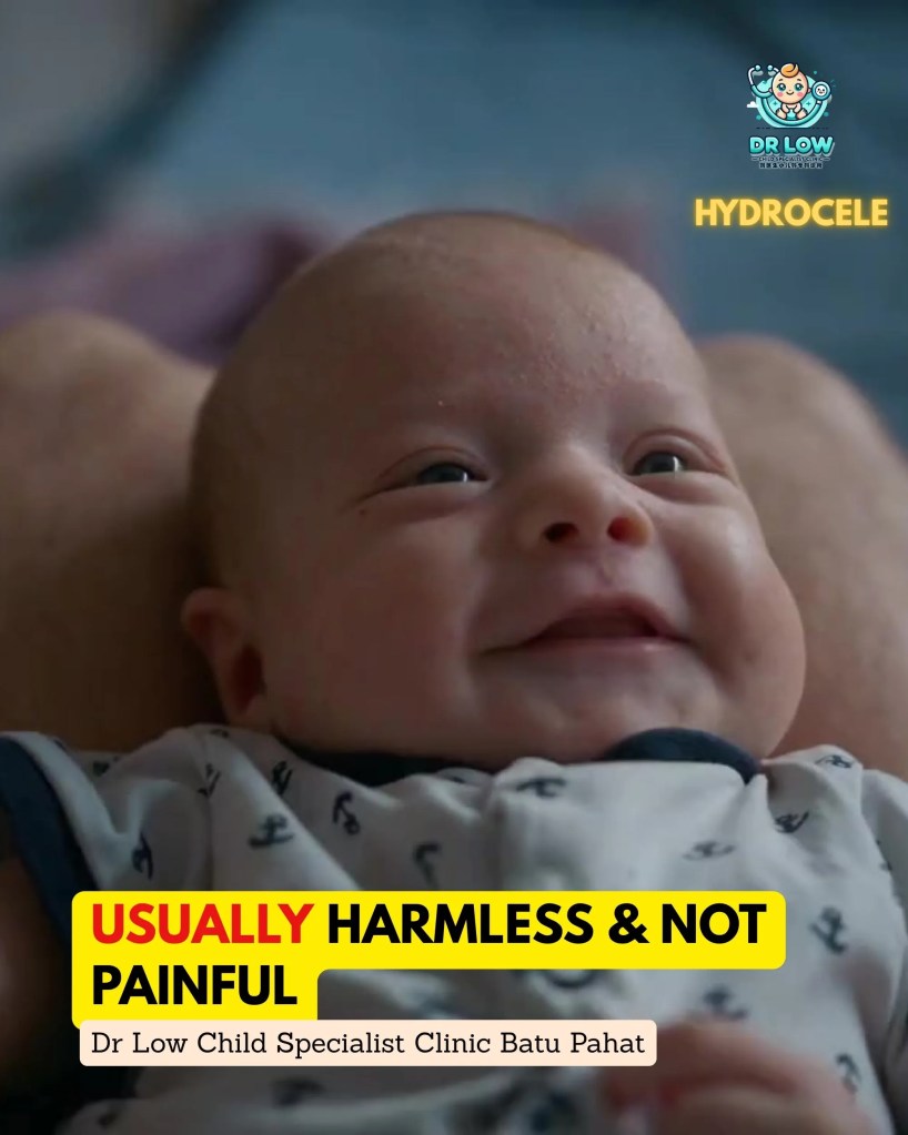 Hydrocele in Newborn Boys Batu Pahat – Diagnosis, Monitoring and Recovery at Dr Low Child Specialist Clinic Batu Pahat Johor Malaysia - Paediatrician BP 05