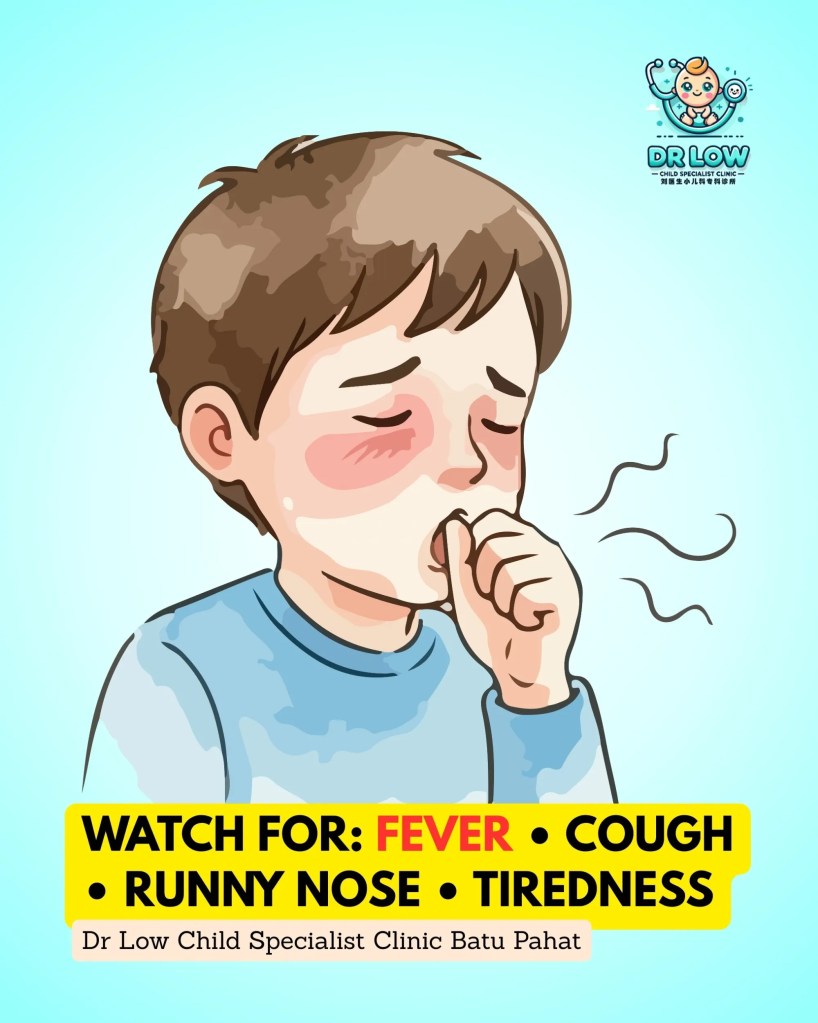 Influenza in Children Awareness BP Johor Malaysia - Early Detection and Recovery at Dr Low Child Specialist Clinic Batu Pahat Johor Paediatric BP 03