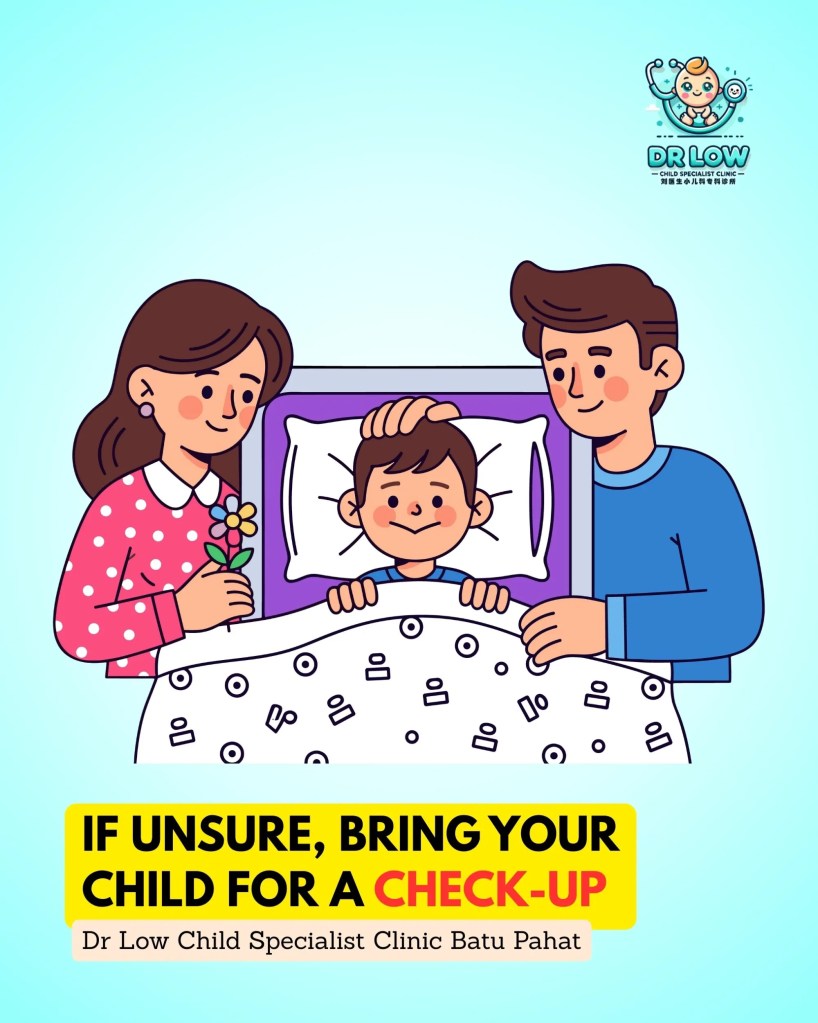 Influenza in Children Awareness BP Johor Malaysia - Early Detection and Recovery at Dr Low Child Specialist Clinic Batu Pahat Johor Paediatric BP 04