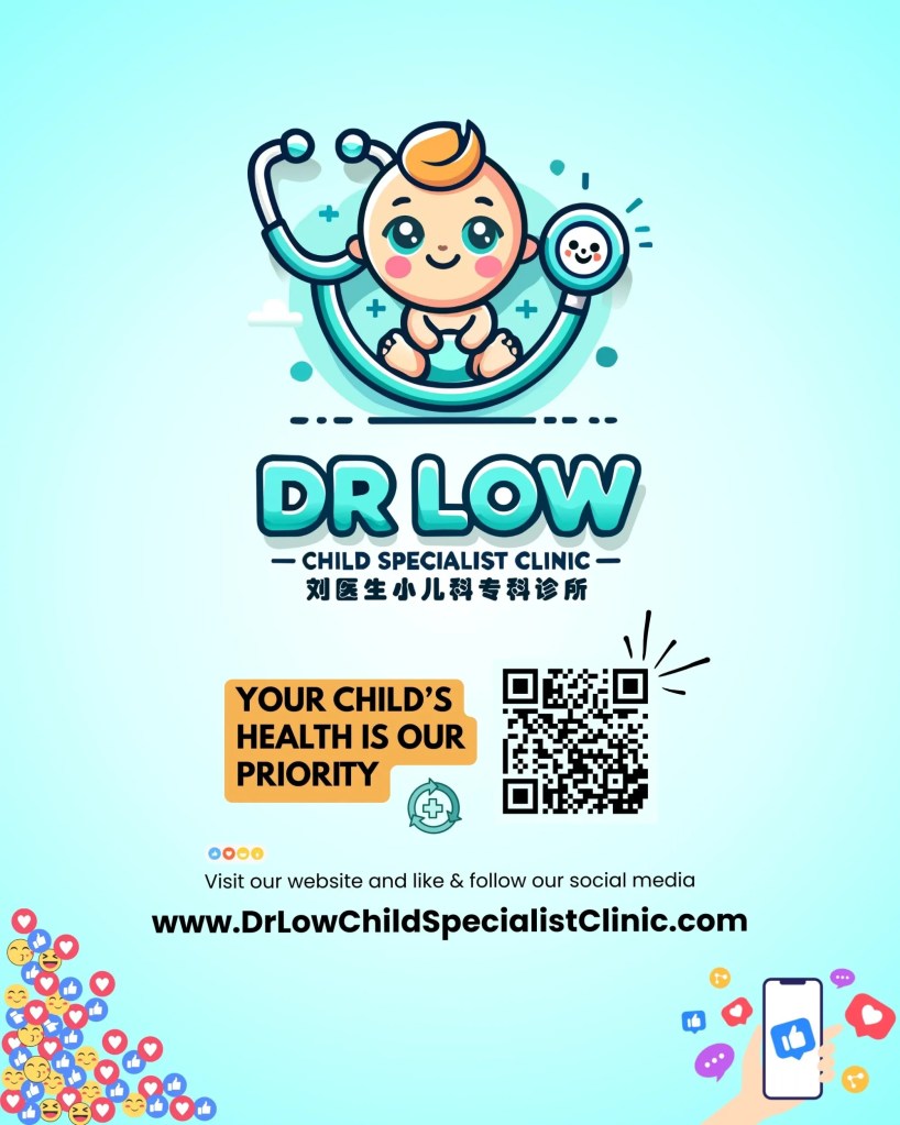 Influenza in Children Awareness BP Johor Malaysia - Early Detection and Recovery at Dr Low Child Specialist Clinic Batu Pahat Johor Paediatric BP 09