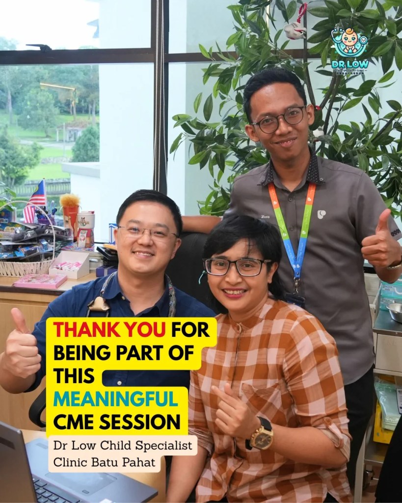 Managing Autism in Primary Care - CME Virtual Talk with Dr Low Han Nee Batu Pahat Paediatric Specialist BP Child Specialist Child Doctor BP 16