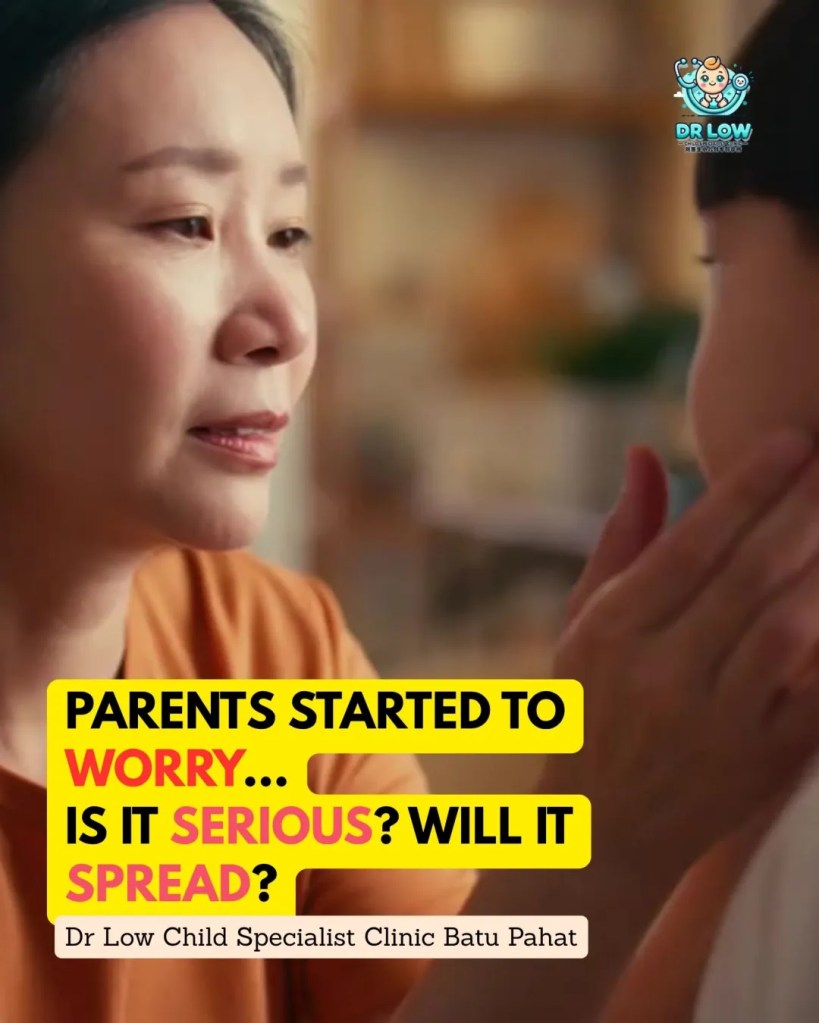 Impetigo Chin Infection in Child BP - Treatment and Recovery in BP - Child Specialist Clinic Batu Pahat Johor 03