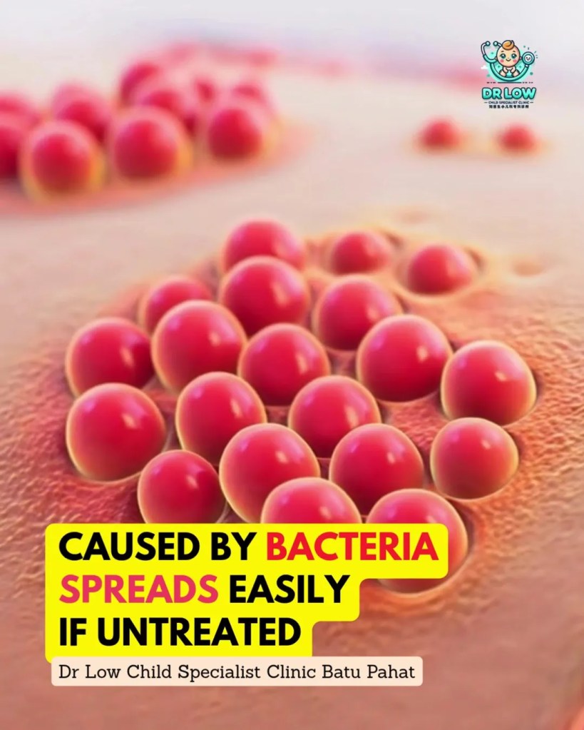 Impetigo Chin Infection in Child BP - Treatment and Recovery in BP - Child Specialist Clinic Batu Pahat Johor 05