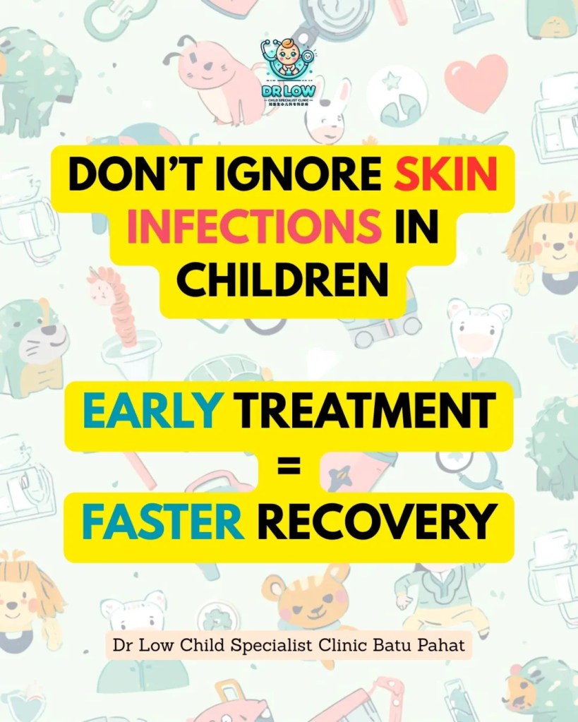 Impetigo Chin Infection in Child BP - Treatment and Recovery in BP - Child Specialist Clinic Batu Pahat Johor 08
