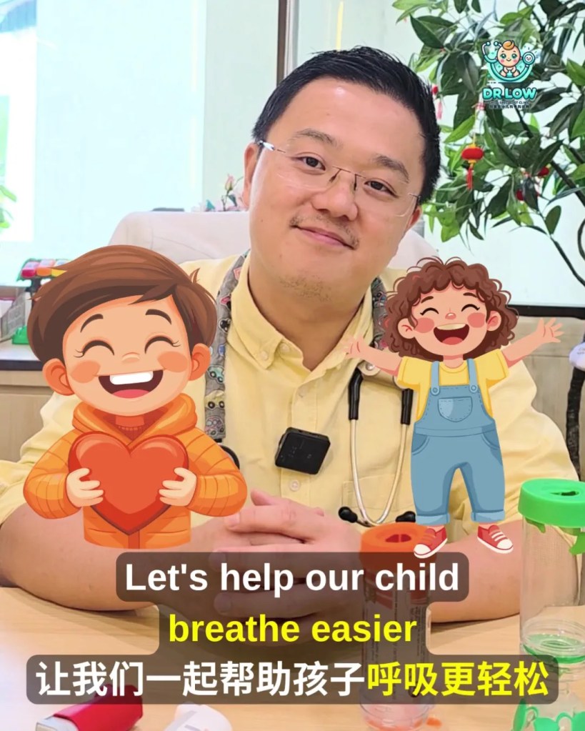 World Asthma Day 2026 - Night Cough in Children Could Be Asthma - Dr Low Child Specialist Clinic Batu Pahat Johor Malaysia 12