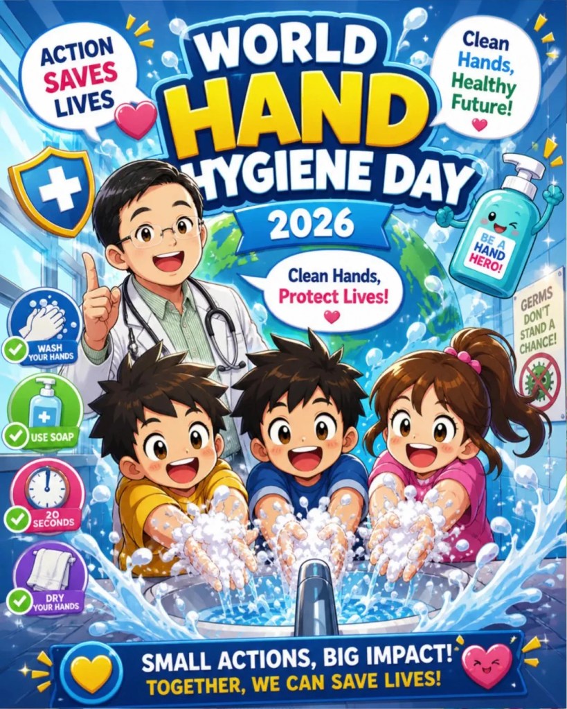 World Hand Hygiene Day 2026 - Protecting Children with Proper Handwashing IN Batu Pahat Johor - Dr Low Child Specialist Clinic Batu Pahat 01