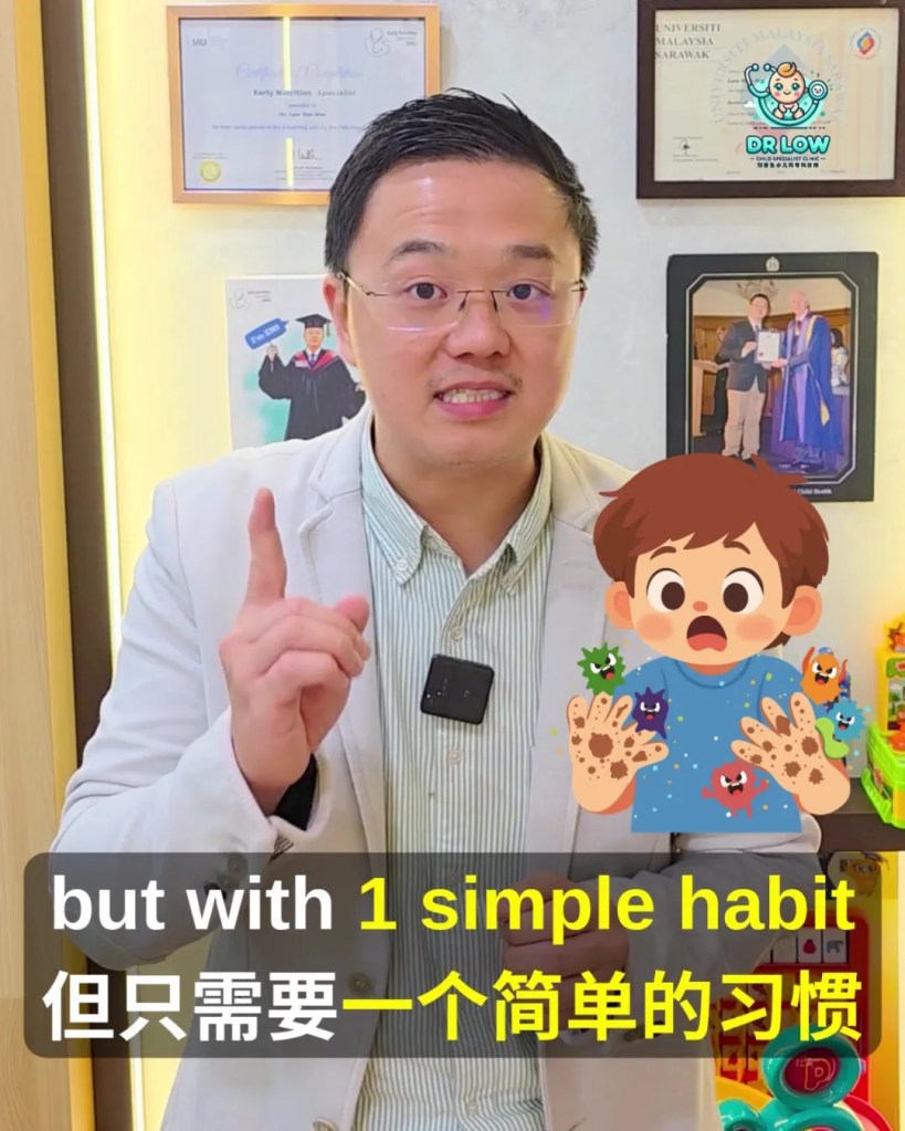World Hand Hygiene Day 2026 - Protecting Children with Proper Handwashing IN Batu Pahat Johor - Dr Low Child Specialist Clinic Batu Pahat 07
