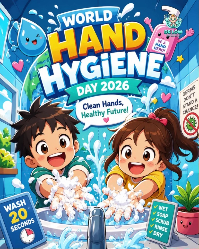 World Hand Hygiene Day 2026 - Protecting Children with Proper Handwashing IN Batu Pahat Johor - Dr Low Child Specialist Clinic Batu Pahat 09