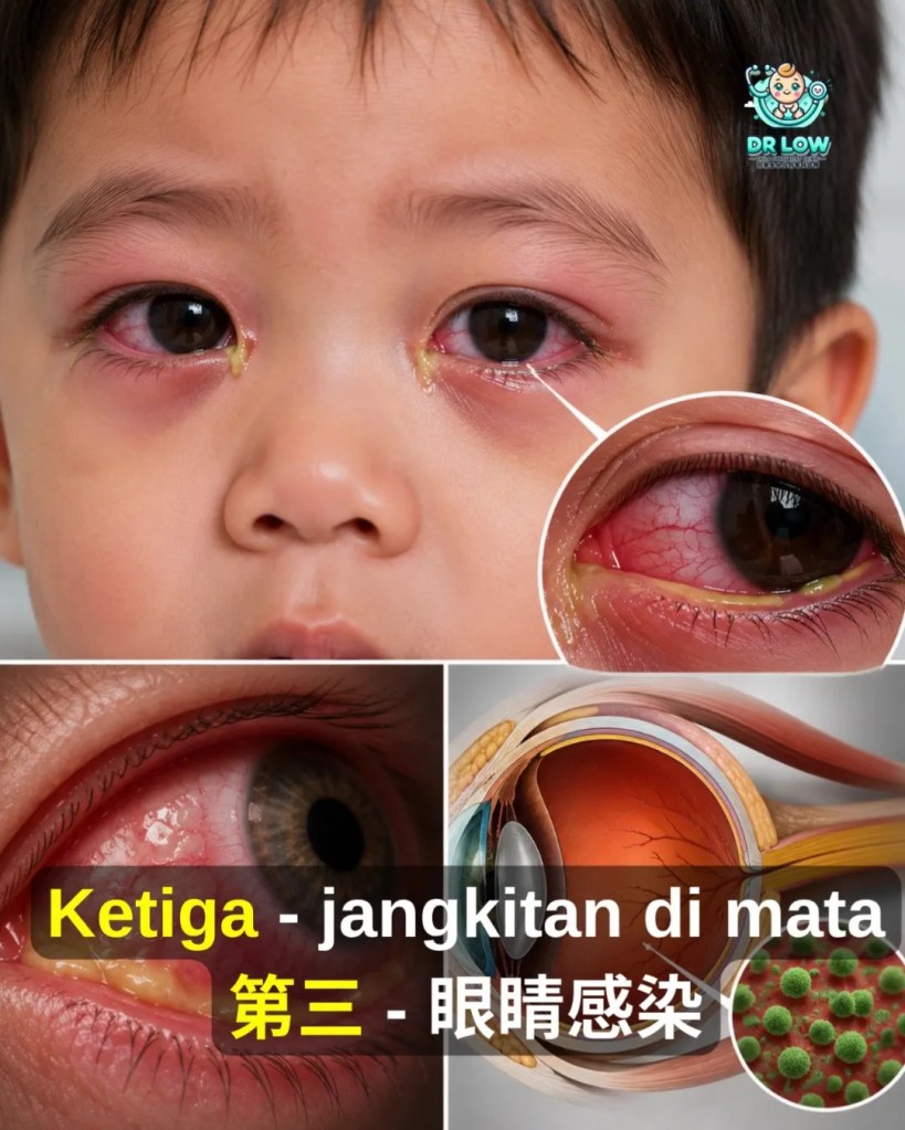 Campak Kanak-Kanak Tanda Awal - Komplikasi - Kepentingan Vaksin BP - Dr Low Child Specialist Clinic Batu Pahat Johor Malaysia A13
