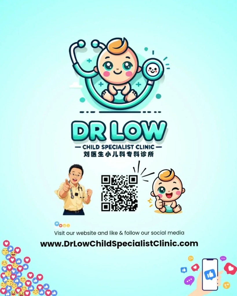 Campak Kanak-Kanak Tanda Awal - Komplikasi - Kepentingan Vaksin BP - Dr Low Child Specialist Clinic Batu Pahat Johor Malaysia A21