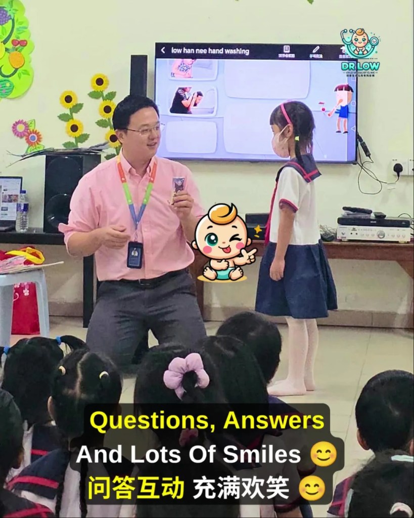 Dr Low Han Nee Shares Hand Hygiene Awareness Session at Tadika St Henry Batu Pahat in Conjunction with World Hand Hygiene Day Pantai Hospital Batu Pahat A09