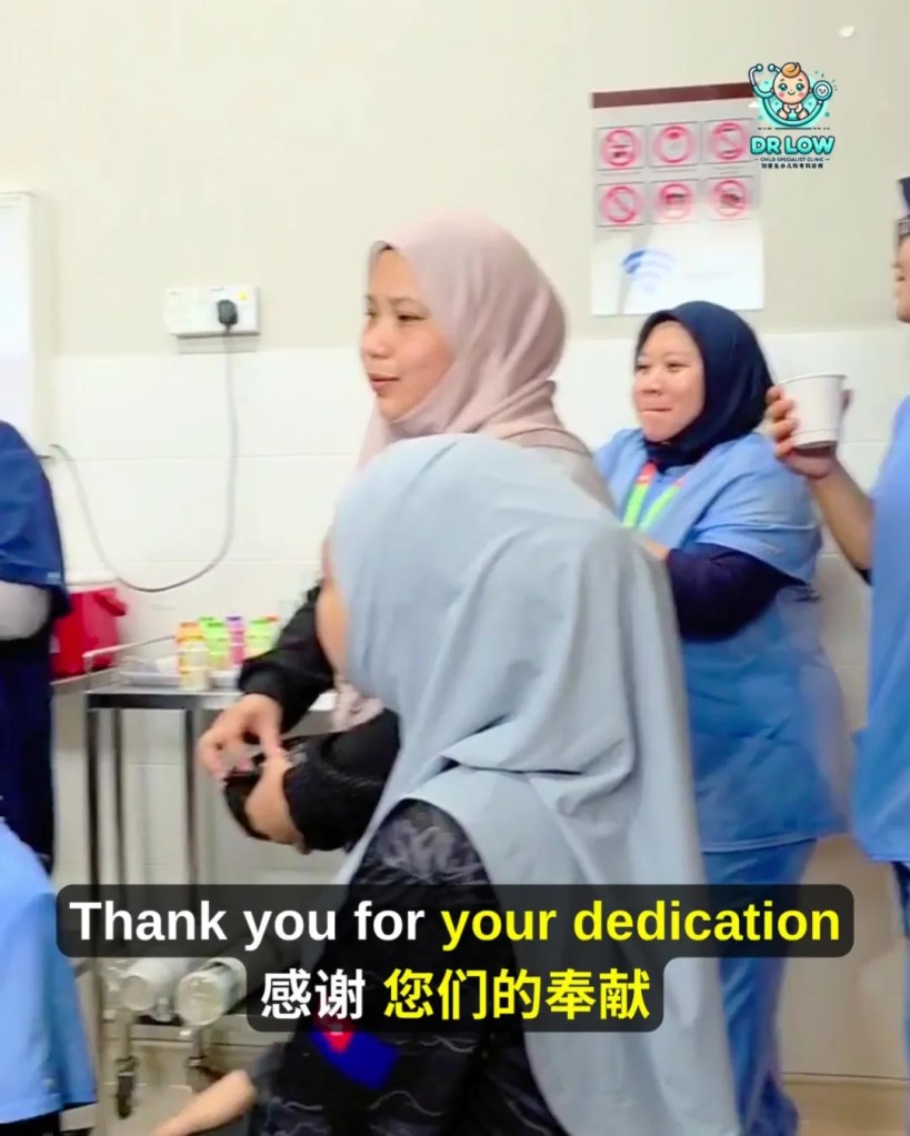 Nurses Day 2026 - Honouring the Dedicated Paediatric Ward Nurses at Pantai Hospital Batu Pahat - Dr Low Child Specialist Clinic Batu Pahat Johor Malaysia A09