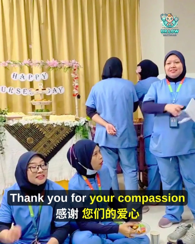 Nurses Day 2026 - Honouring the Dedicated Paediatric Ward Nurses at Pantai Hospital Batu Pahat - Dr Low Child Specialist Clinic Batu Pahat Johor Malaysia A10
