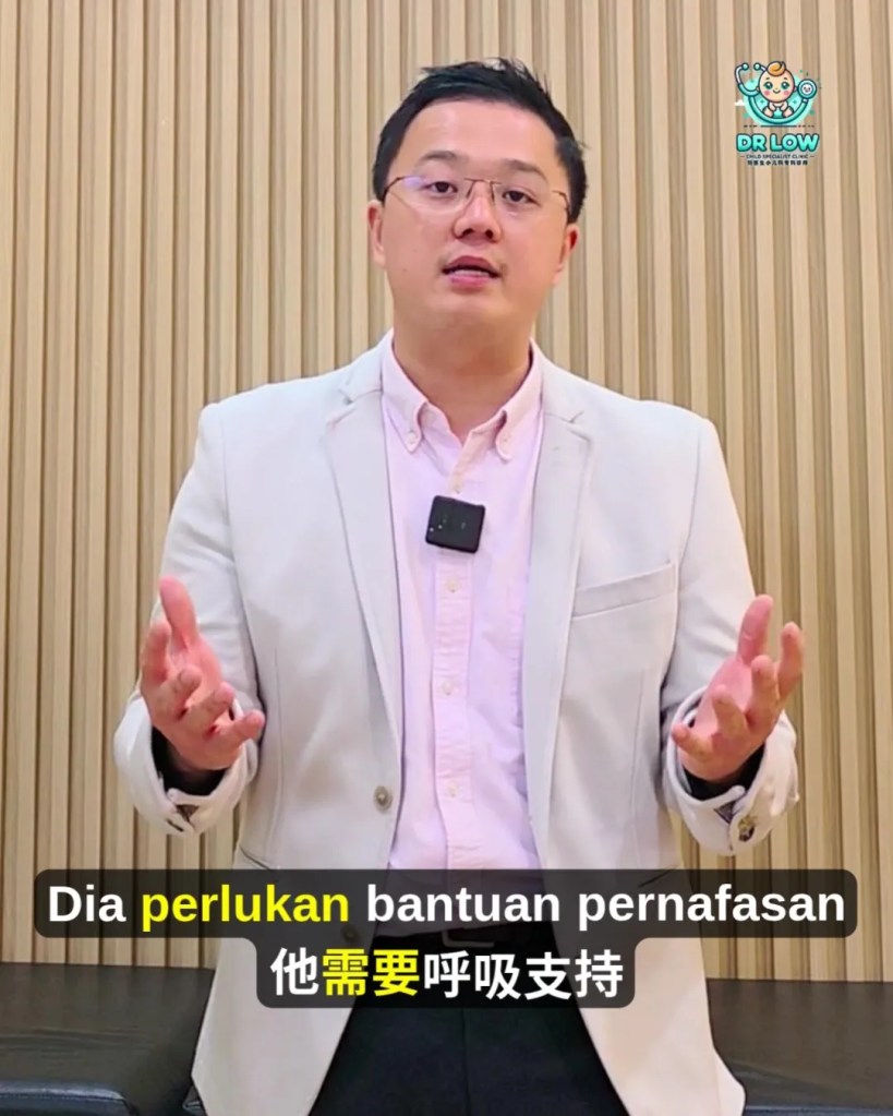 RSV Pada Bayi dan Kanak-Kanak BP - Tanda Awal, Gejala Berbahaya, Rawatan dan Cara Pencegahan - Dr Low Child Specialist Clinic Batu Pahat Johor A09