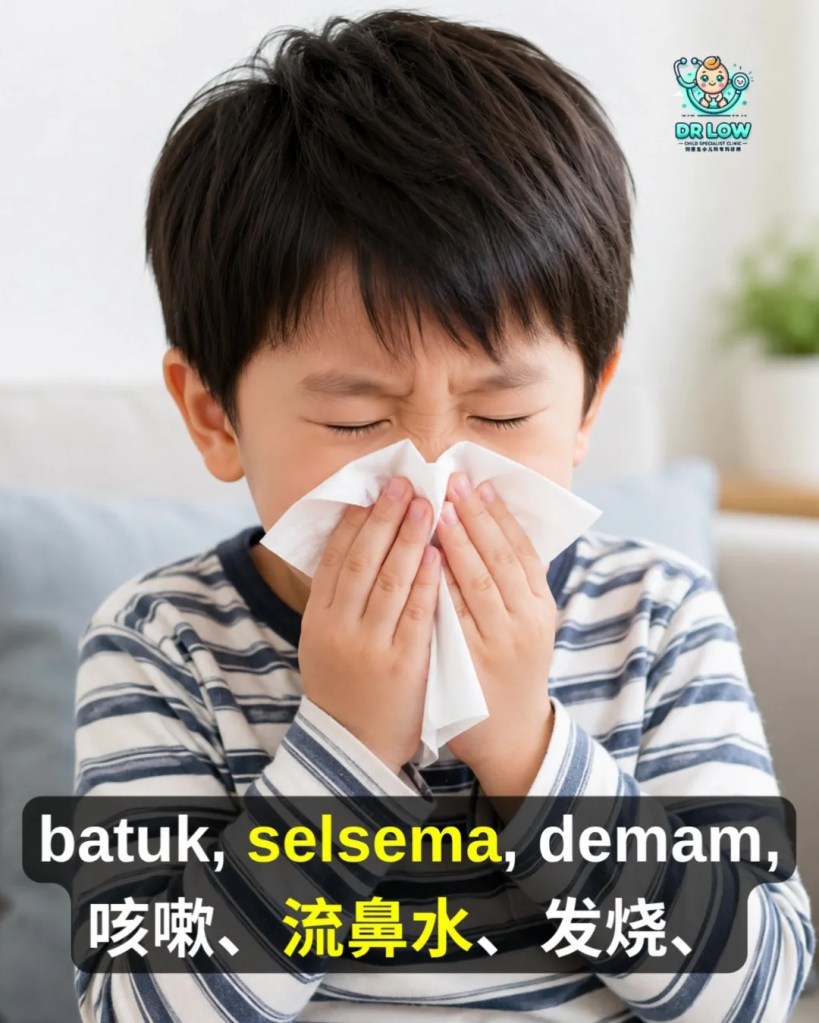 RSV Pada Bayi dan Kanak-Kanak BP - Tanda Awal, Gejala Berbahaya, Rawatan dan Cara Pencegahan - Dr Low Child Specialist Clinic Batu Pahat Johor A16