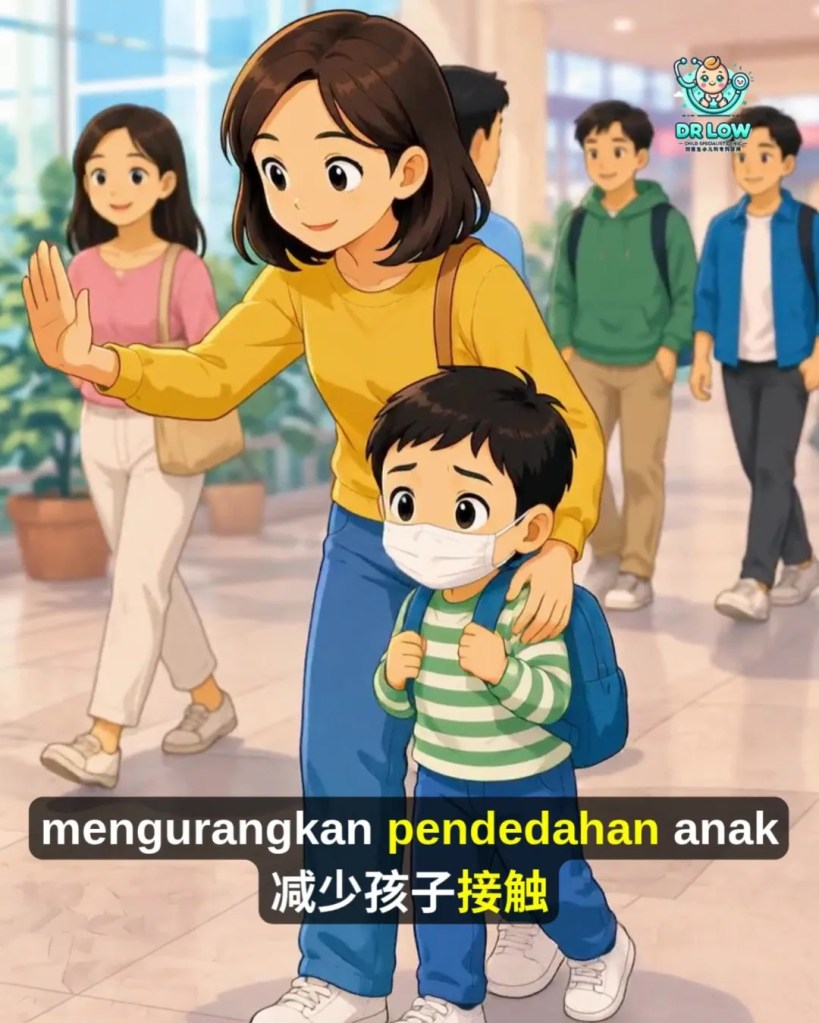 RSV Pada Bayi dan Kanak-Kanak BP - Tanda Awal, Gejala Berbahaya, Rawatan dan Cara Pencegahan - Dr Low Child Specialist Clinic Batu Pahat Johor A26