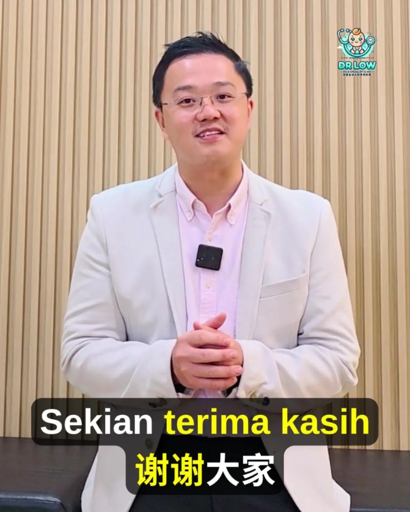 RSV Pada Bayi dan Kanak-Kanak BP - Tanda Awal, Gejala Berbahaya, Rawatan dan Cara Pencegahan - Dr Low Child Specialist Clinic Batu Pahat Johor A29