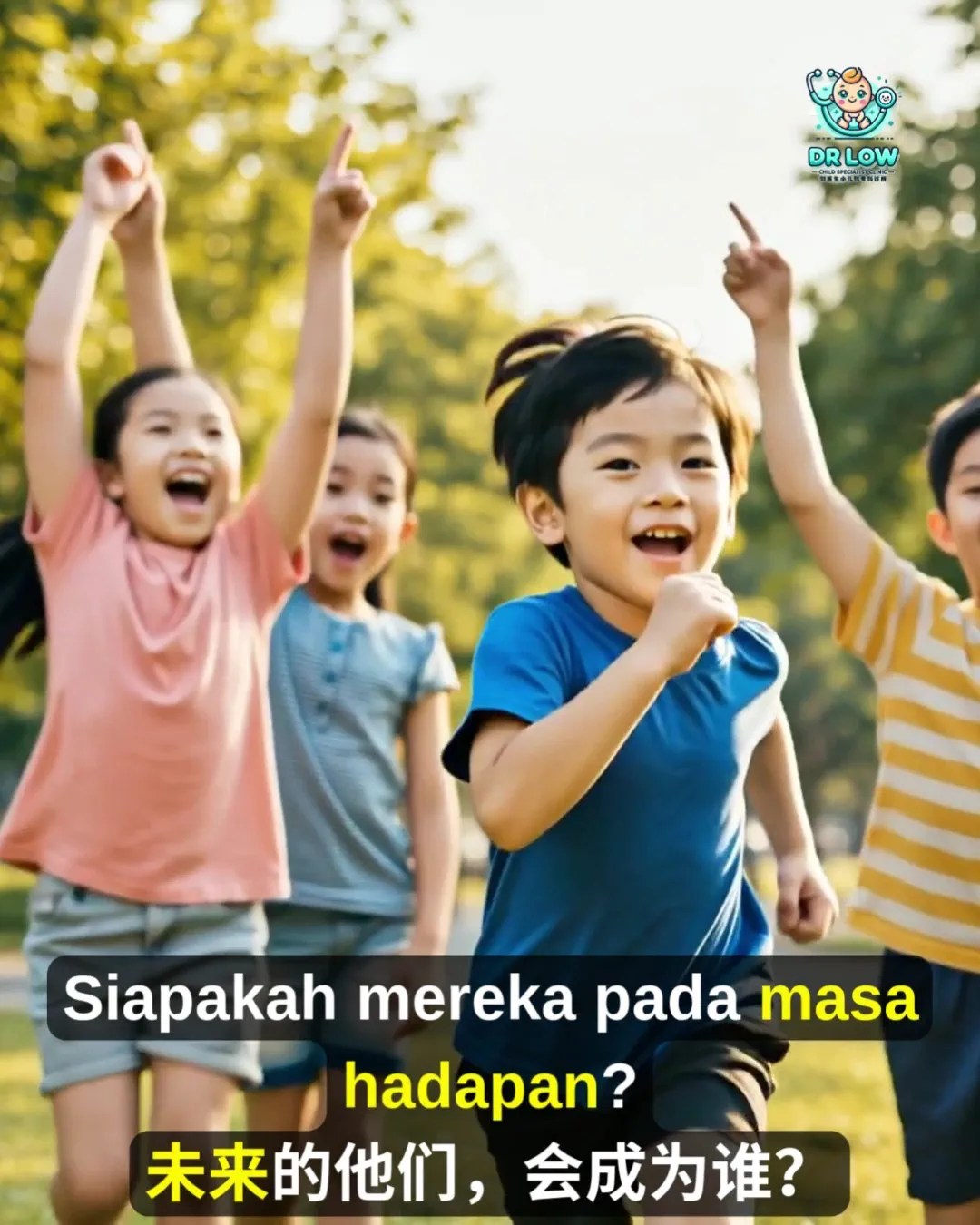 Selamat Hari Kebangsaan Malaysia 2026 - Untuk Anak-Anak Kita - Untuk Malaysia - Dr Low Child Specialist Clinic Batu Pahat Johor Malaysia A18