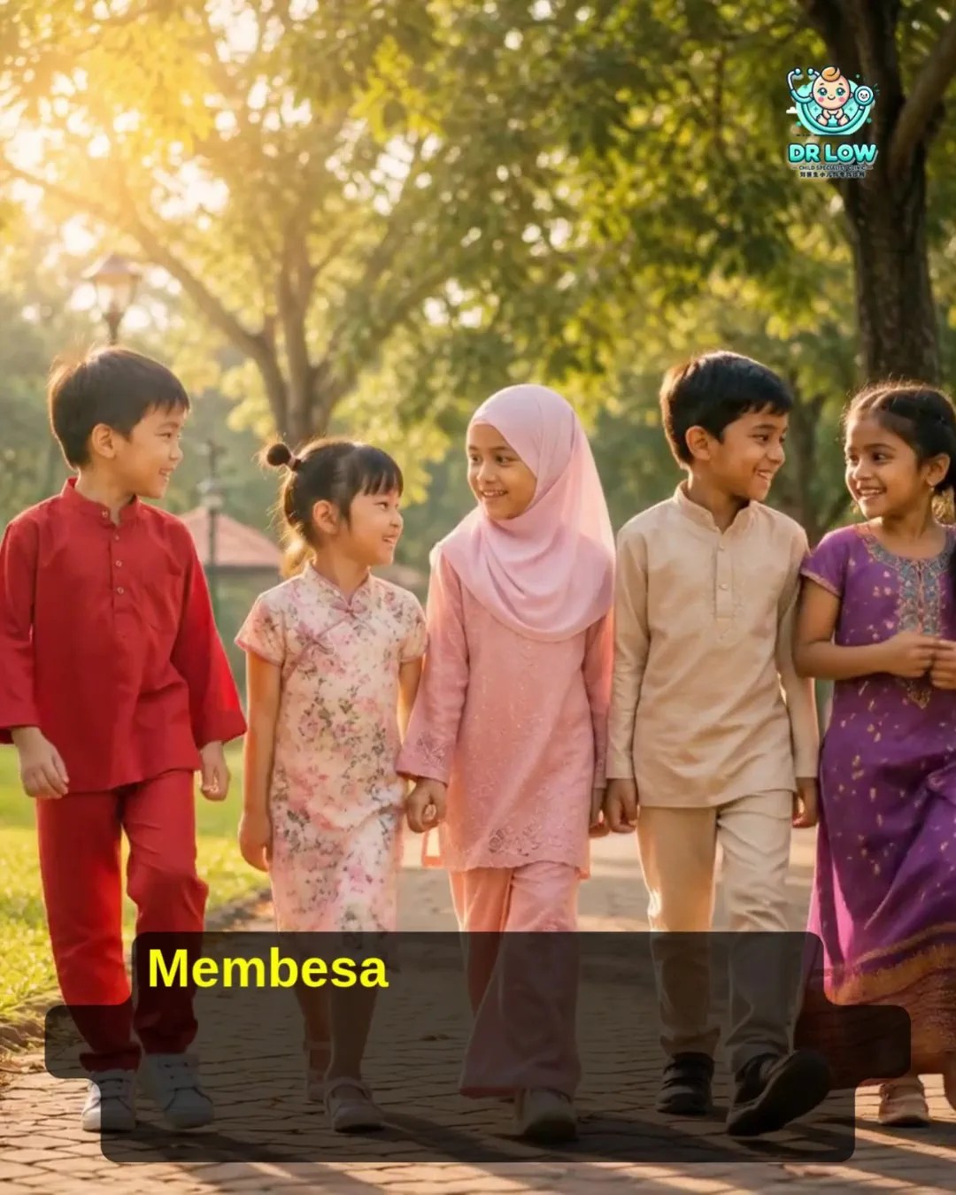 Selamat Hari Kebangsaan Malaysia 2026 - Untuk Anak-Anak Kita - Untuk Malaysia - Dr Low Child Specialist Clinic Batu Pahat Johor Malaysia A22